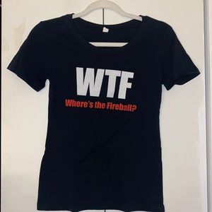 WTF Where’s the Fireball Women’s Small S T-Shirt